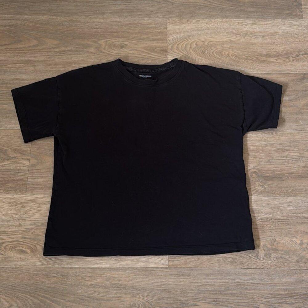 Christian Siriano Cropped Black Shirt (FAST SHIPPING)